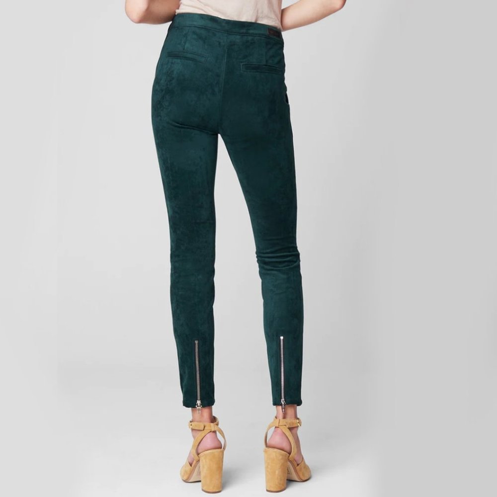 NWT Blank NYC The Seven Seas Faux Suede Ankle Crop Pants Size 25 - Picture 2 of 8